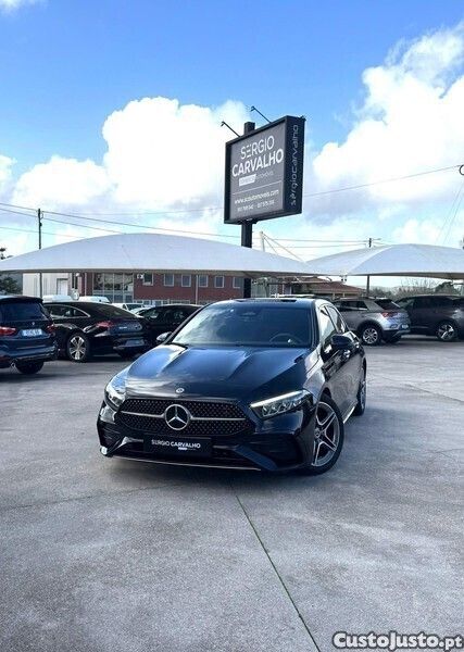 Preto Usado 2023 Mercedes A200 AMG line Citadino | € 35.500 (Preço elevado) - Imagem 1/1