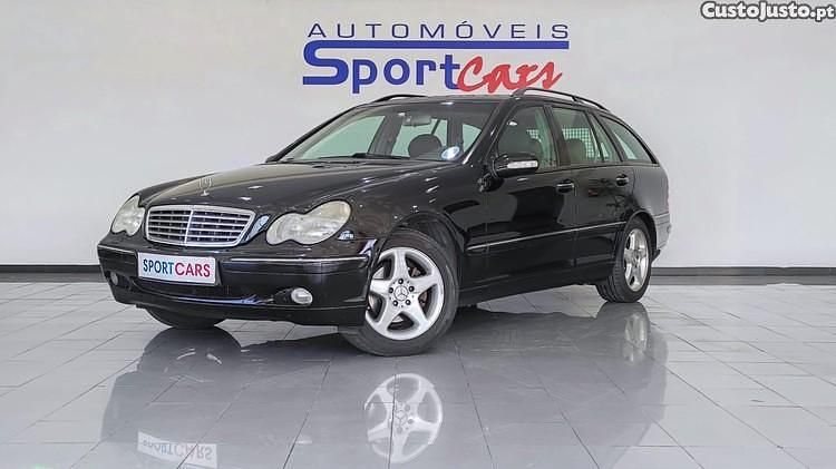 Preto Usado 2001 Mercedes C220 Carrinha | € 7.450 (Preço justo) - Imagem 1/1