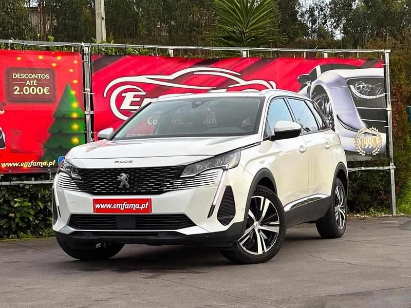 Branco Usado 2021 Peugeot 5008 Active SUV | € 18.950 (Super Preço) - Imagem 1/4