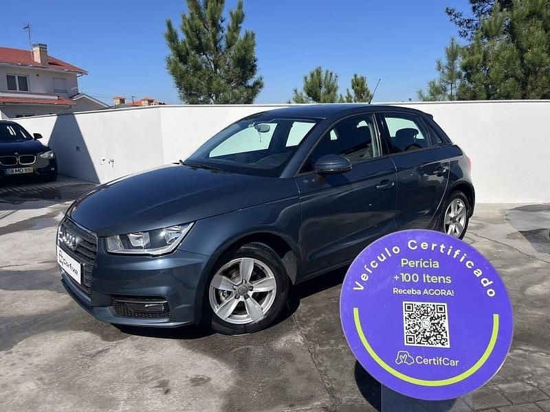 Azul Usado 2016 Audi A1 Sport Citadino | € 13.990 - Imagem 1/4