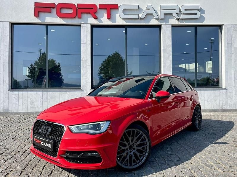 Vermelho Usado 2016 Audi A3 S-Line Citadino | € 18.990 (Preço elevado) - Imagem 1/4