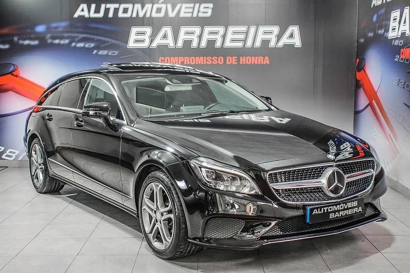 Preto Usado 2015 Mercedes CLS250 Shooting Brake Carrinha | € 25.900 - Imagem 1/4