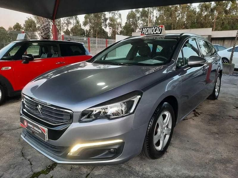 Usado Peugeot 508 SW 120 HP (88 kW) 2017 Cinzento Carrinha