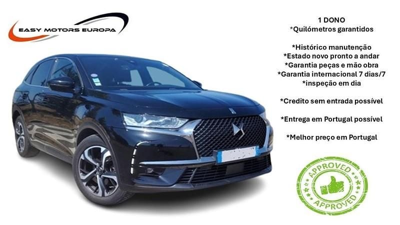 Preto Usado 2020 DS Automobiles DS7 Crossback SUV | € 22.990 (Bom preço) - Imagem 1/4