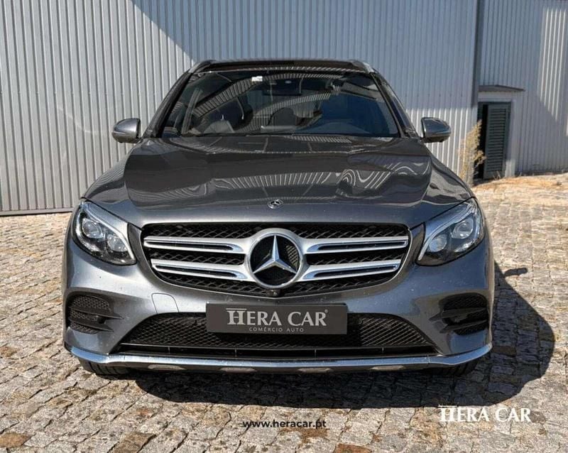 Usado Mercedes GLC250 204 HP (150 kW) 2018 Cinzento