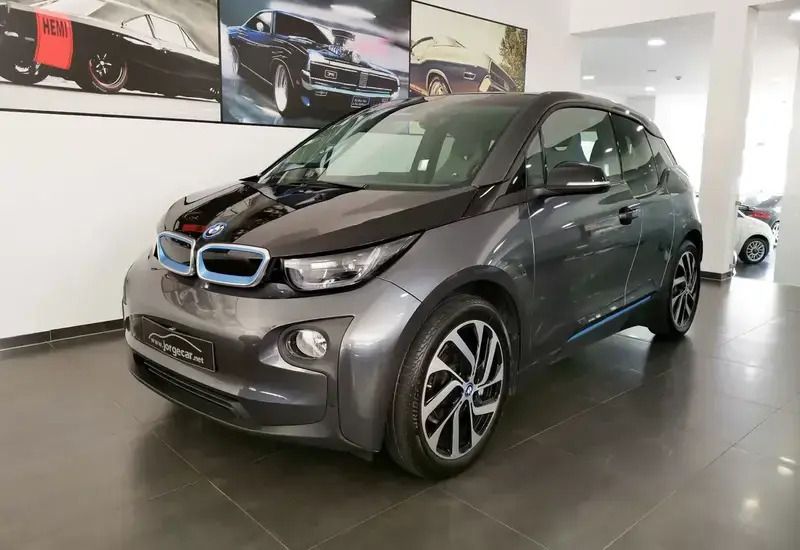 Cinzento Usado 2017 BMW i3 Citadino | € 26.500 - Imagem 1/4