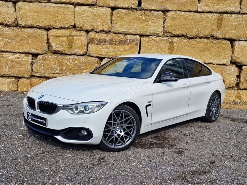 Usado BMW 418 Gran Coupé Sport Line 143 HP (105 kW) 2015 Branco Coupé