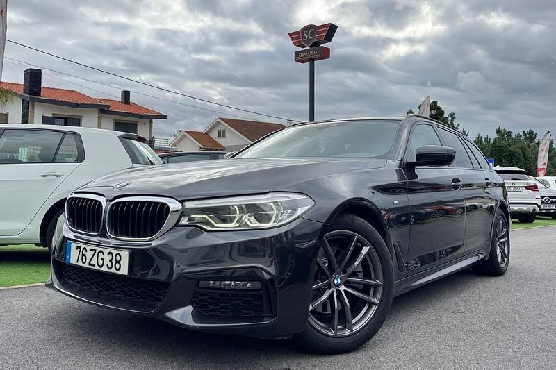 Cinza Usado 2019 BMW 520 Carrinha | € 27.950 (Bom preço) - Imagem 1/4