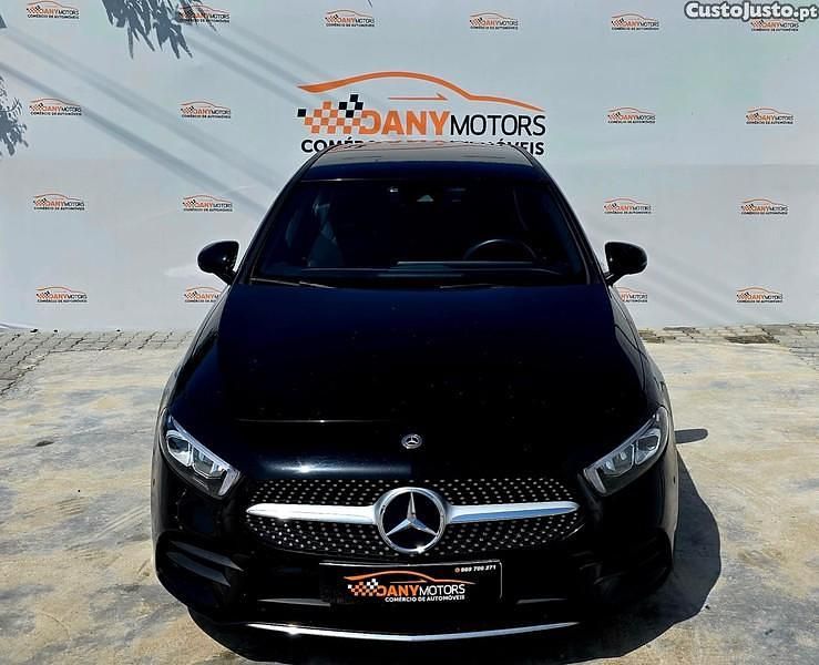 Preto Usado 2018 Mercedes A180 AMG line Citadino | € 21.990 (Preço justo) - Imagem 1/1