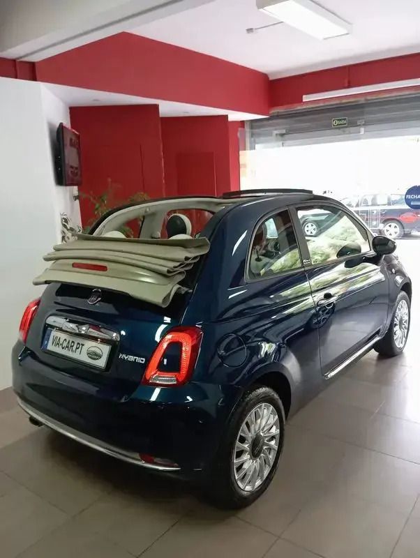 Usado Fiat 500C Rock 70 HP (51 kW) 2020 Azul Cabrios
