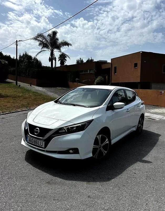 Branco Usado 2021 Nissan Leaf Citadino | € 17.750 (Bom preço) - Imagem 1/4