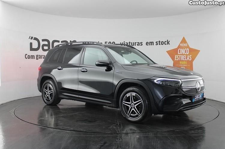 Preto Usado 2022 Mercedes EQB350 AMG line SUV | € 41.899 - Imagem 1/1