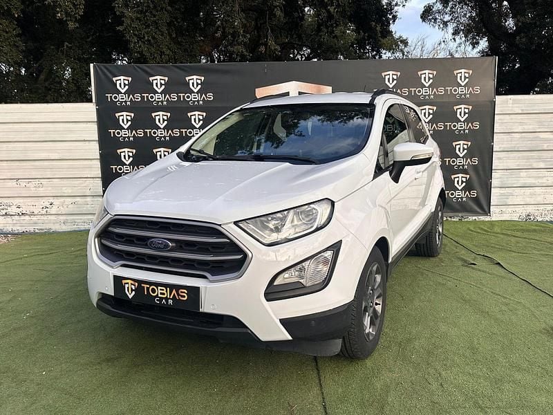 Branco Usado 2018 Ford Ecosport Titanium SUV | € 13.900 - Imagem 1/4