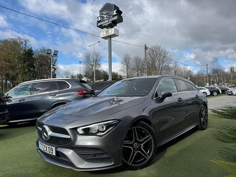 Cinza Usado 2020 Mercedes CLA180 Shooting Brake AMG line Carrinha | € 29.750 (Preço elevado) - Imagem 1/4