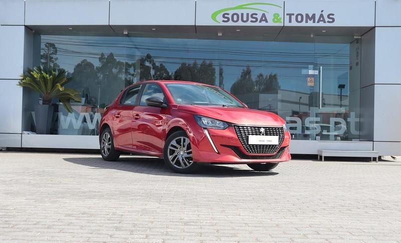 Vermelho Usado 2022 Peugeot 208 Citadino | € 14.900 (Bom preço) - Imagem 1/4