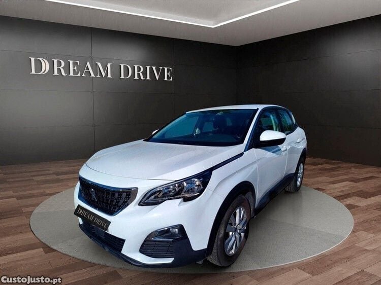 Branco Usado 2018 Peugeot 3008 Active SUV | € 14.990 (Preço justo) - Imagem 1/1