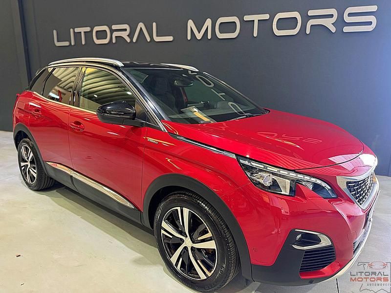 Vermelho Usado 2018 Peugeot 3008 GT-line SUV | € 18.900 (Preço justo) - Imagem 1/3