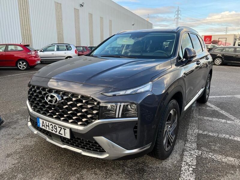 Cinza Usado 2021 Hyundai Santa Fe SUV | € 38.990 - Imagem 1/4