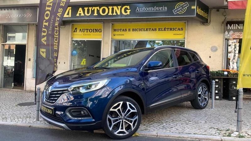 Azul Usado 2019 Renault Kadjar Intens SUV | € 19.980 (Preço justo) - Imagem 1/4