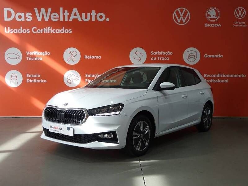 Branco Usado 2023 Skoda Fabia | € 15.990 (Preço justo) - Imagem 1/4
