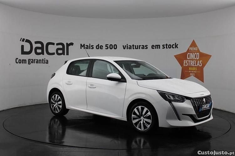 Branco Usado 2020 Peugeot 208 Active Citadino | € 13.899 (Preço justo) - Imagem 1/1