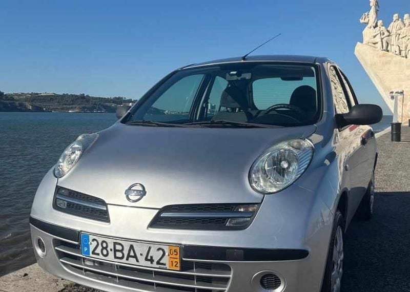 Cinzento Usado 2005 Nissan Micra Citadino | € 4.400 - Imagem 1/4