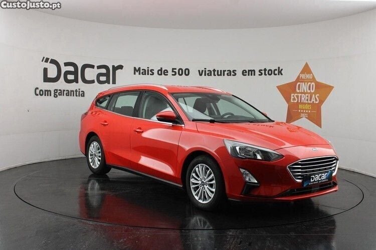Vermelho Usado 2020 Ford Focus Titanium Carrinha | € 12.799 (Bom preço) - Imagem 1/1