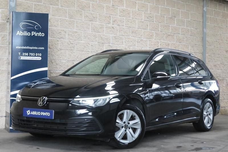 Preto Usado 2021 VW Golf VIII Life Carrinha | € 19.750 (Preço justo) - Imagem 1/4