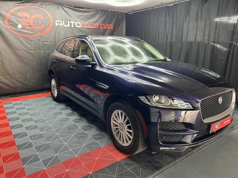 Azul Usado 2018 Jaguar F-Pace SUV | € 22.490 (Super Preço) - Imagem 1/4