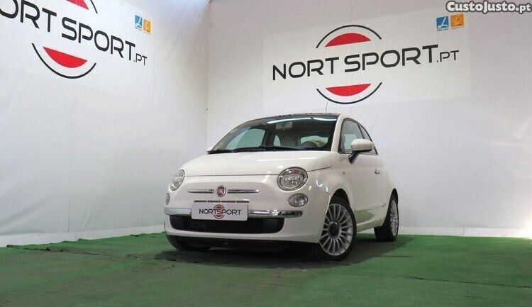 Branco Usado 2015 Fiat 500 Lounge | € 12.500 (Preço elevado) - Imagem 1/1