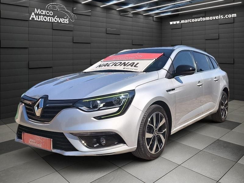 Cinza Usado 2019 Renault Mégane GrandTour LIMITED Carrinha | € 15.250 (Preço justo) - Imagem 1/4