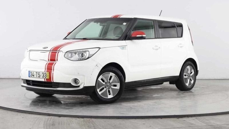 Branco Usado 2017 Kia Soul EV 3 SUV | € 11.990 - Imagem 1/4