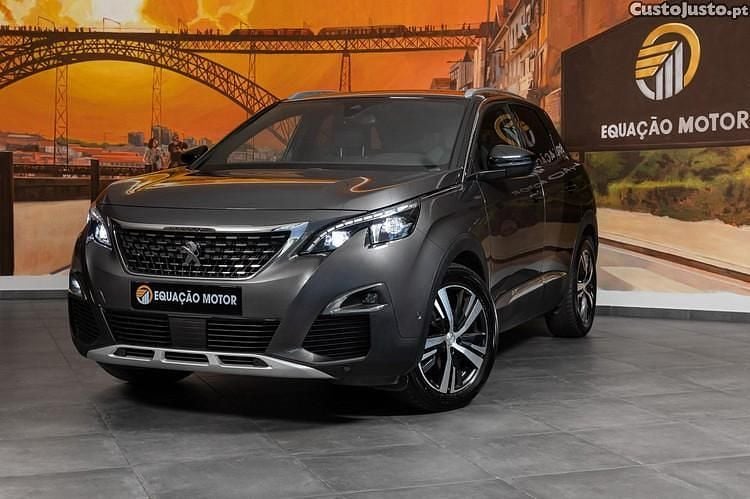 Cinza Usado 2018 Peugeot 3008 GT-line SUV | € 20.400 (Preço elevado) - Imagem 1/1