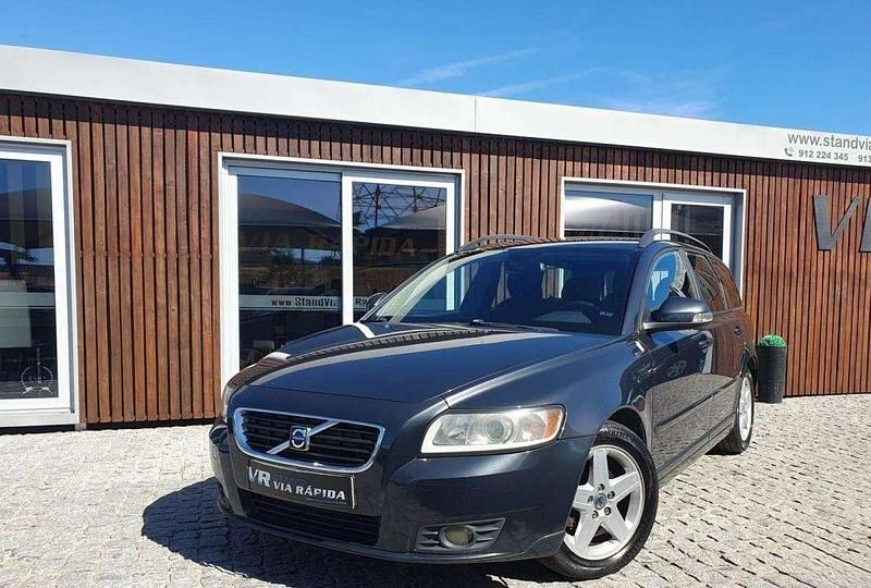 Preto Usado 2010 Volvo V50 Carrinha | € 6.490 (Preço justo) - Imagem 1/4