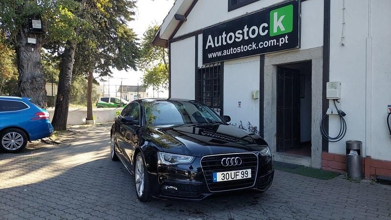 Preto Usado 2014 Audi A5 S-Line Sedan | € 16.990 (Bom preço) - Imagem 1/4