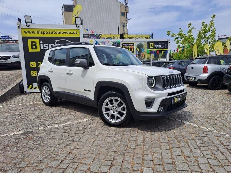 Branco Usado 2019 Jeep Renegade Limited SUV | € 22.200 - Imagem 1/4