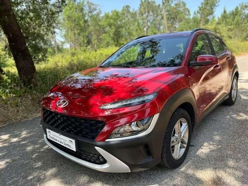 Vermelho Usado 2021 Hyundai Kauai Premium SUV | € 19.750 (Preço justo) - Imagem 1/4