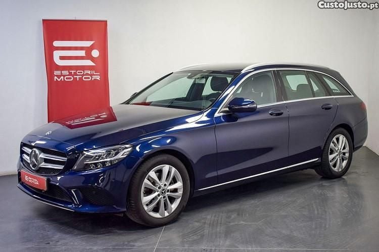 Azul Usado 2020 Mercedes C200 Avantgarde Carrinha | € 29.500 (Bom preço) - Imagem 1/1