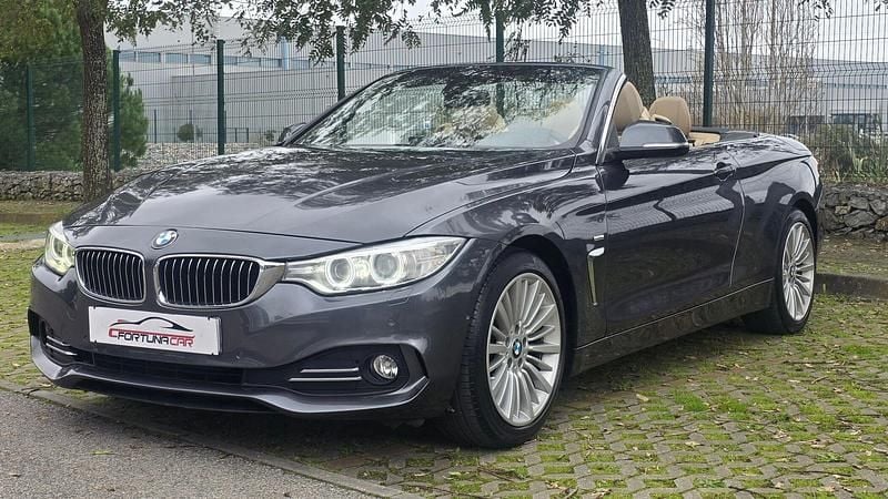 Usado BMW 420 Luxury Line 184 HP (135 kW) 2014 Cinza Cabrios