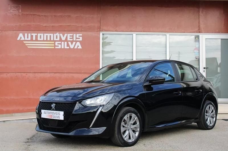 Usado Peugeot e-208 Active 100 kW (136 HP) 2020 Preto Citadino