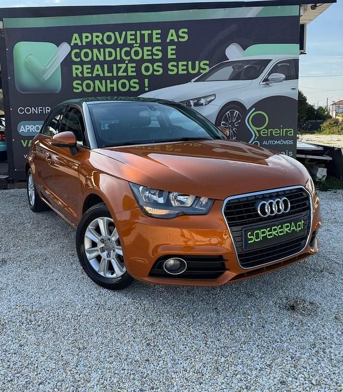 Laranja Usado 2013 Audi A1 Citadino | € 12.300 (Preço elevado) - Imagem 1/4