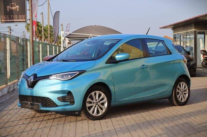 Azul Usado 2021 Renault Zoe Equilibre Citadino | € 15.990 (Preço justo) - Imagem 1/4