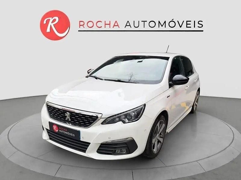 Usado Peugeot 308 GT-line 130 HP (95 kW) 2017 Branco