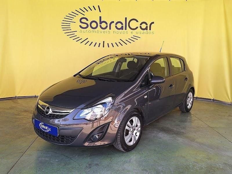 Cinzento Usado 2014 Opel Corsa Enjoy | € 8.000 (Preço elevado) - Imagem 1/4