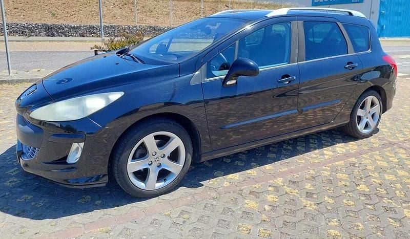 Usado Peugeot 308 109 HP (80 kW) 2009 Preto Carrinha