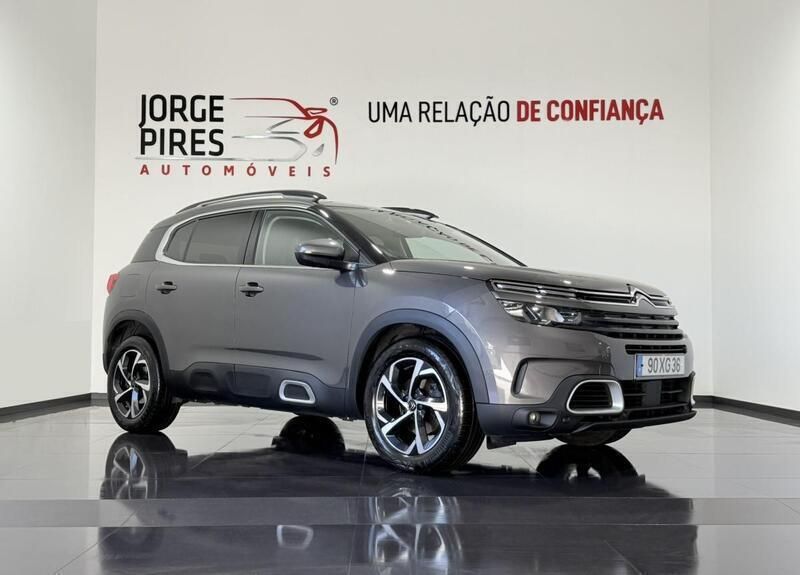 Usado Citroën C5 Aircross 130 HP (95 kW) 2019 Cinzento SUV