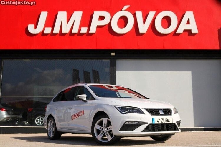 Branco Usado 2020 Seat Leon ST FR Carrinha | € 17.990 (Super Preço) - Imagem 1/1