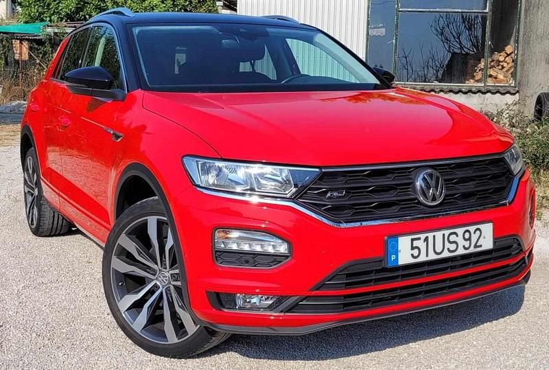 Vermelho Usado 2018 VW T-Roc R-line SUV | € 18.500 (Caro) - Imagem 1/4