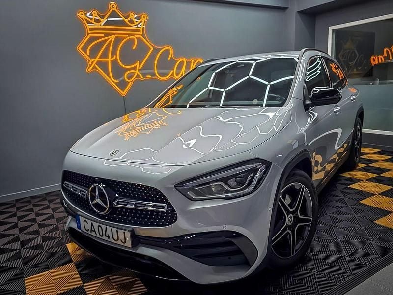 Usado Mercedes GLA180 AMG line 116 HP (85 kW) 2021 Cinza SUV