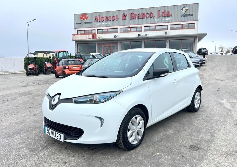 Branco Usado 2018 Renault Zoe Life Citadino | € 14.900 (Caro) - Imagem 1/4